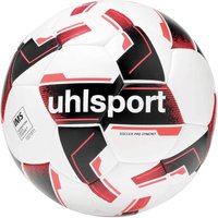 uhlsport Soccer Pro Synergy Training Fußball weiß/schwarz/fluo rot 4 von uhlsport