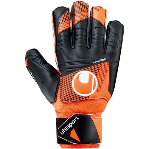 uhlsport Soft Resist+ Flex Frame Fußball Torwarthandschuhe - Handschuhe für Torhüter - speziell für Kunstrasen und Hartböden - mit Fingerschutz, 9 von uhlsport