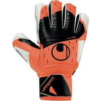 uhlsport Soft Resist+ Flex Frame Torwarthandschuhe mit Fingerschutz Herren fluo orange/weiß/schwarz 10.5 von uhlsport