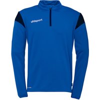 uhlsport Squad 27 1/4-Zip Trainings-Top Herren azurblau/marine XL von uhlsport