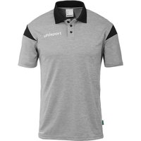 uhlsport Squad 27 Poloshirt Herren dark grau melange/schwarz L von uhlsport