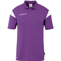 uhlsport Squad 27 Poloshirt Kinder lila/weiß 140 von uhlsport