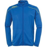 uhlsport Stream 22 Classic Trainingsjacke azurblau/limonengelb 140 von uhlsport