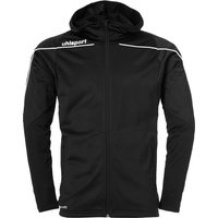 uhlsport Stream 22 Track Hood Jacke schwarz/weiß 3XL von uhlsport