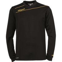 uhlsport Stream 3.0 Trainings-Top Sweatshirt schwarz/gelb XXS (128) von uhlsport