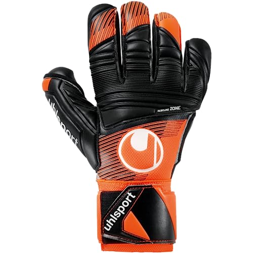 uhlsport Super Resist+ HN Fußball Torwarthandschuhe - Handschuhe für Torhüter - speziell für Kunstrasen und Hartböden von uhlsport