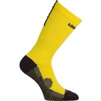 uhlsport TUBE IT Fußballsocken limonengelb/schwarz 33-36 von uhlsport