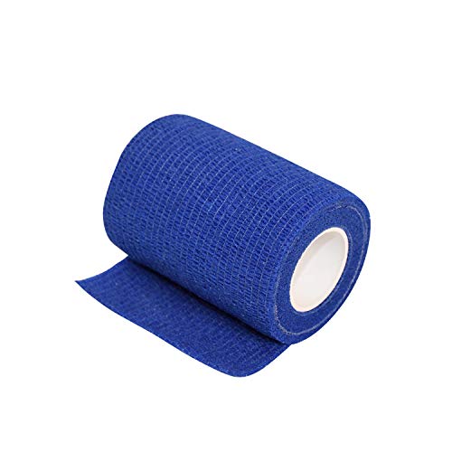 uhlsport TUBE-IT Tape - Für Erwachsene und Kinder, Stutzen, - Fussball, - Sport-Tape - Idealer Halt, kein Verrutschen der Schienbeinschoner, blau von uhlsport
