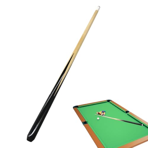 ulapithi Holz-Pool-Queue, Billard-Queue für Kinder - Tragbarer Billardqueue aus Holz, 68 cm - Schwarzer Billardqueue für junge Spieler, wiederverwendbarer Billardqueue zur Verbesserung der Feinmotorik von ulapithi