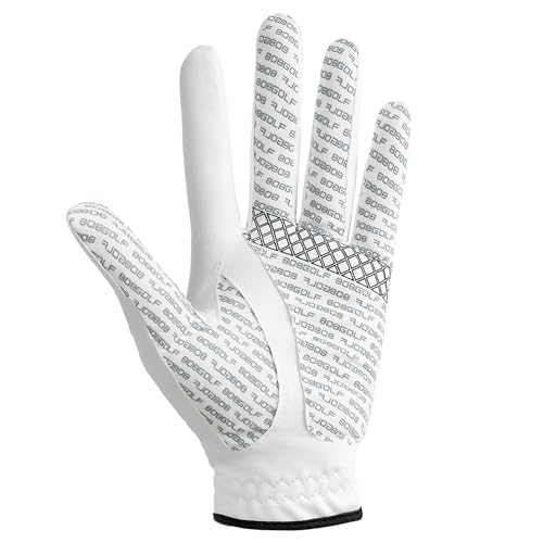 Golfhandschuh, rutschfester Mikrofaser-Silikongriff, korrekte Handpositionierung von &0&GOLF