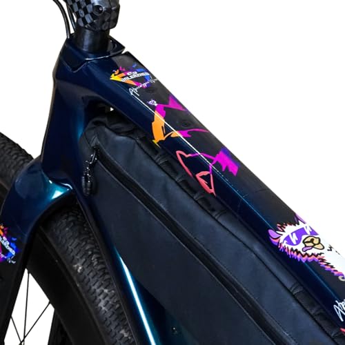 unleazhed Gravelbike Rahmenschutzfolie ALPOCALYPSE Color MATT | Rahmenschutzfolie für Gravel Bikes Made in Germany| Komplett Rahmenschutz-Set von unleazhed