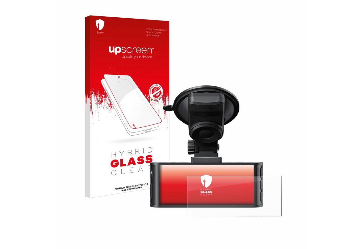upscreen Panzerglasfolie für Redtiger F7NS 4K, Displayschutzglas, Schutzglas Glasfolie klar von upscreen