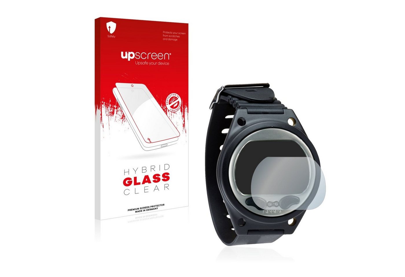 upscreen Panzerglasfolie für SCUBAPRO Aladin Sport (Matrix), Displayschutzglas, Schutzglas Glasfolie klar von upscreen