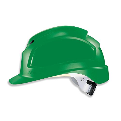 UVEX Schutzhelm pheos B-WR - Arbeitsschutz-Helm, Baustellenhelm, Bauhelm - EN 397 in verschiedenen Farben, Farbe:grün von Uvex