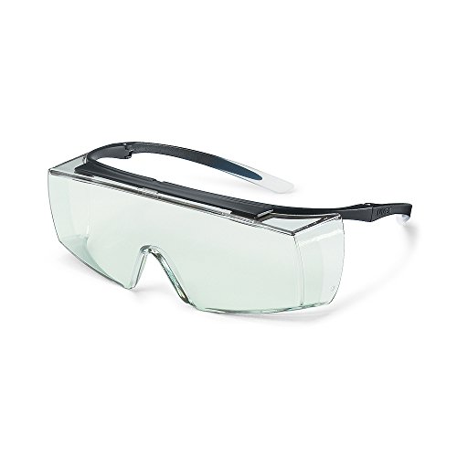 Uvex Überbrille 9169 f OTG variomatic, schwarz, Scheibe aus Polycarbonat, Scheibenfarbe: leicht grün von uvex
