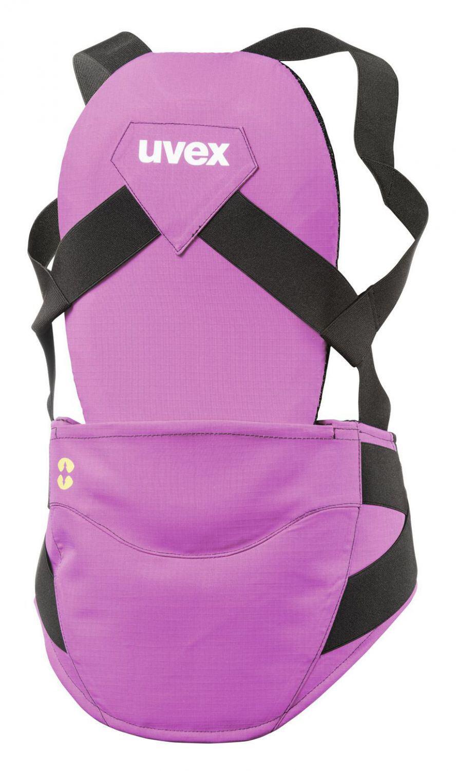 uvex Back Pure Junior Protektor (S (Körpergröße 128/134), 90 pink) von uvex