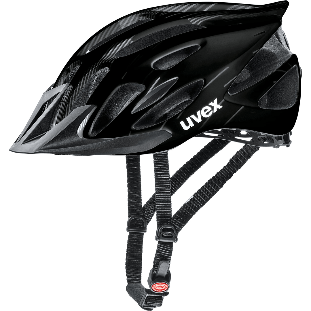 uvex Flash Fahrradhelm (53-56 cm, 04 black) von uvex
