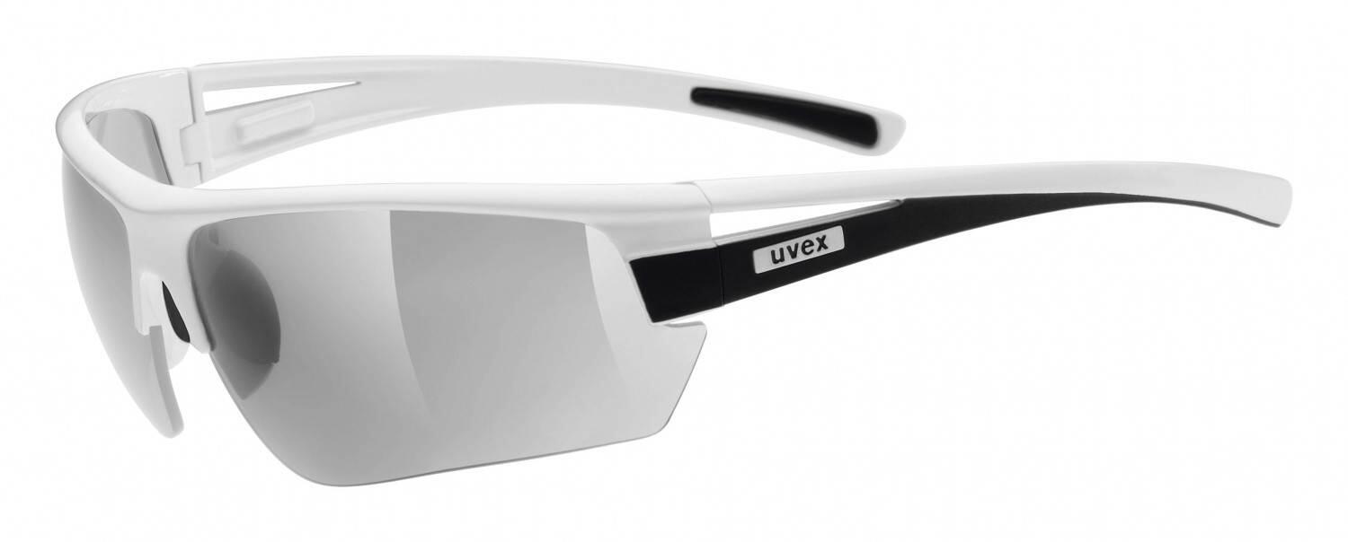 uvex Gravic Sportbrille (8216 white/black mat) von uvex