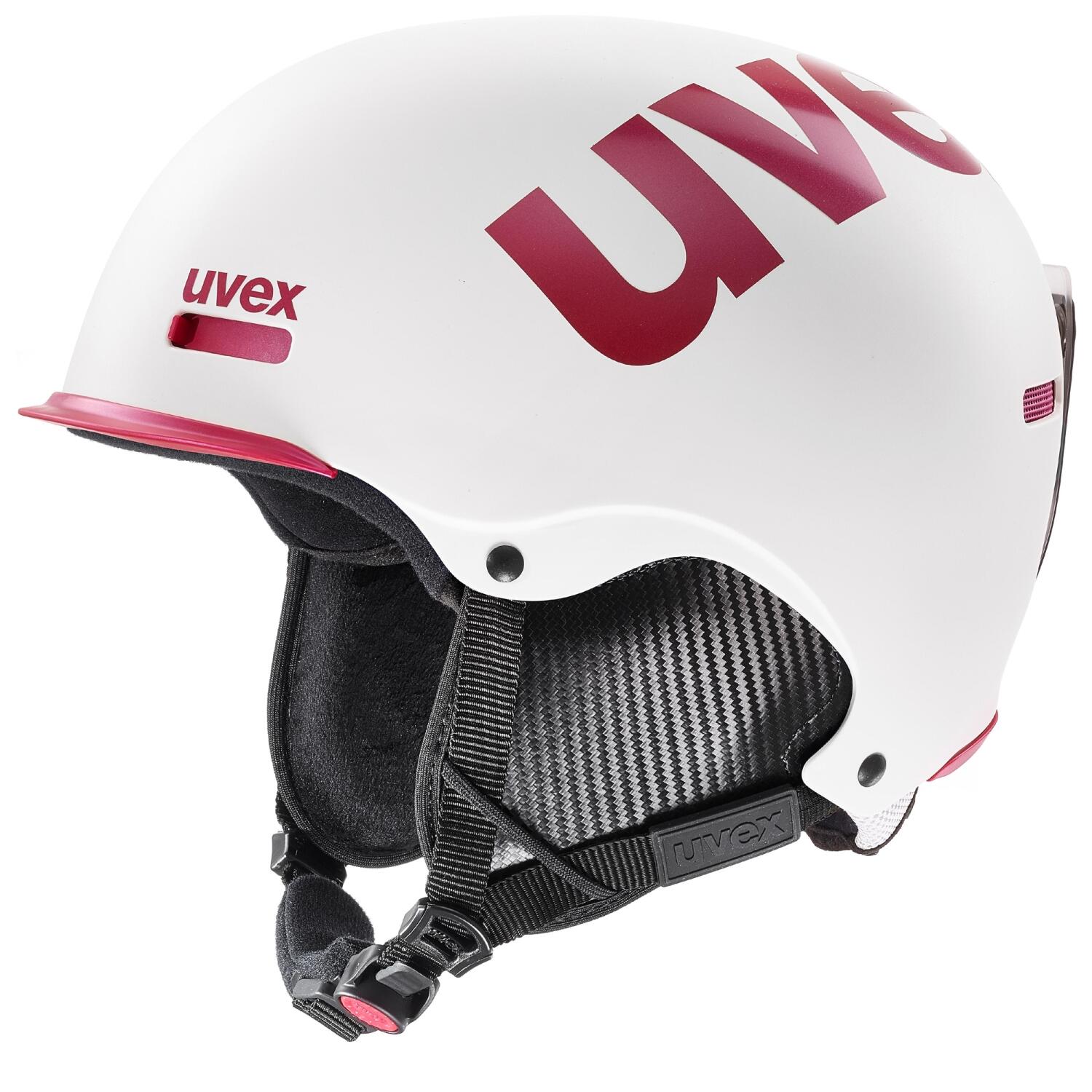 uvex HLMT 50 Skihelm (55-59 cm, 19 white/pink mat) von uvex