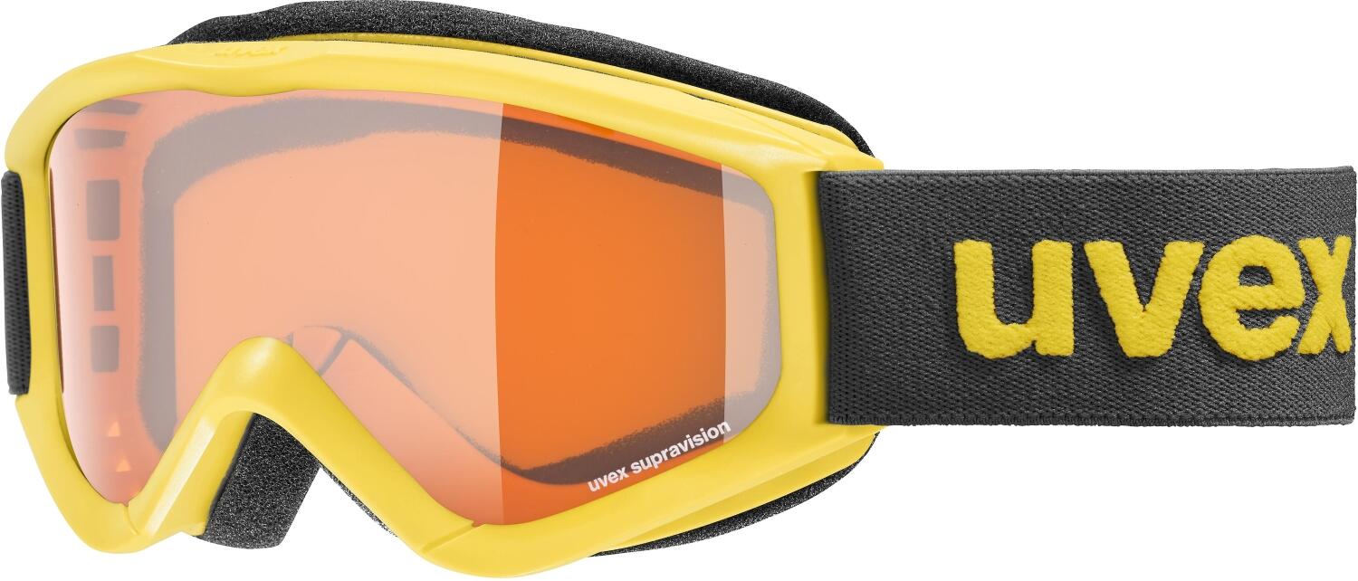 uvex Kinderskibrille Speedy Pro (6603 yellow, single lens, lasergold (S2)) von uvex