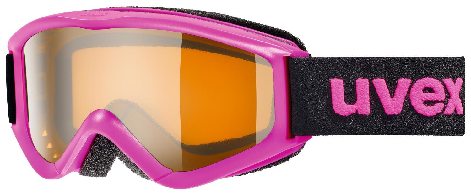 uvex Kinderskibrille Speedy Pro (9030 pink, single lens, lasergold (S2)) von uvex