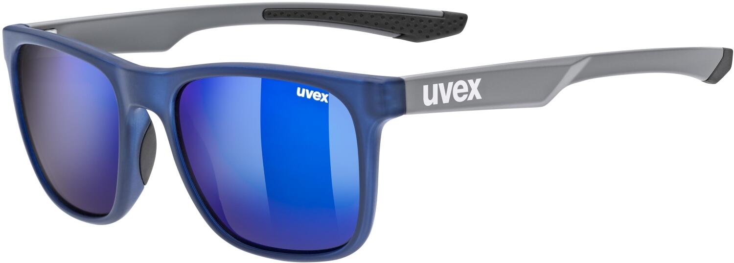 uvex LGL 42 Sonnenbrille (4514 blue/grey mat, mirror blue (S3)) von uvex