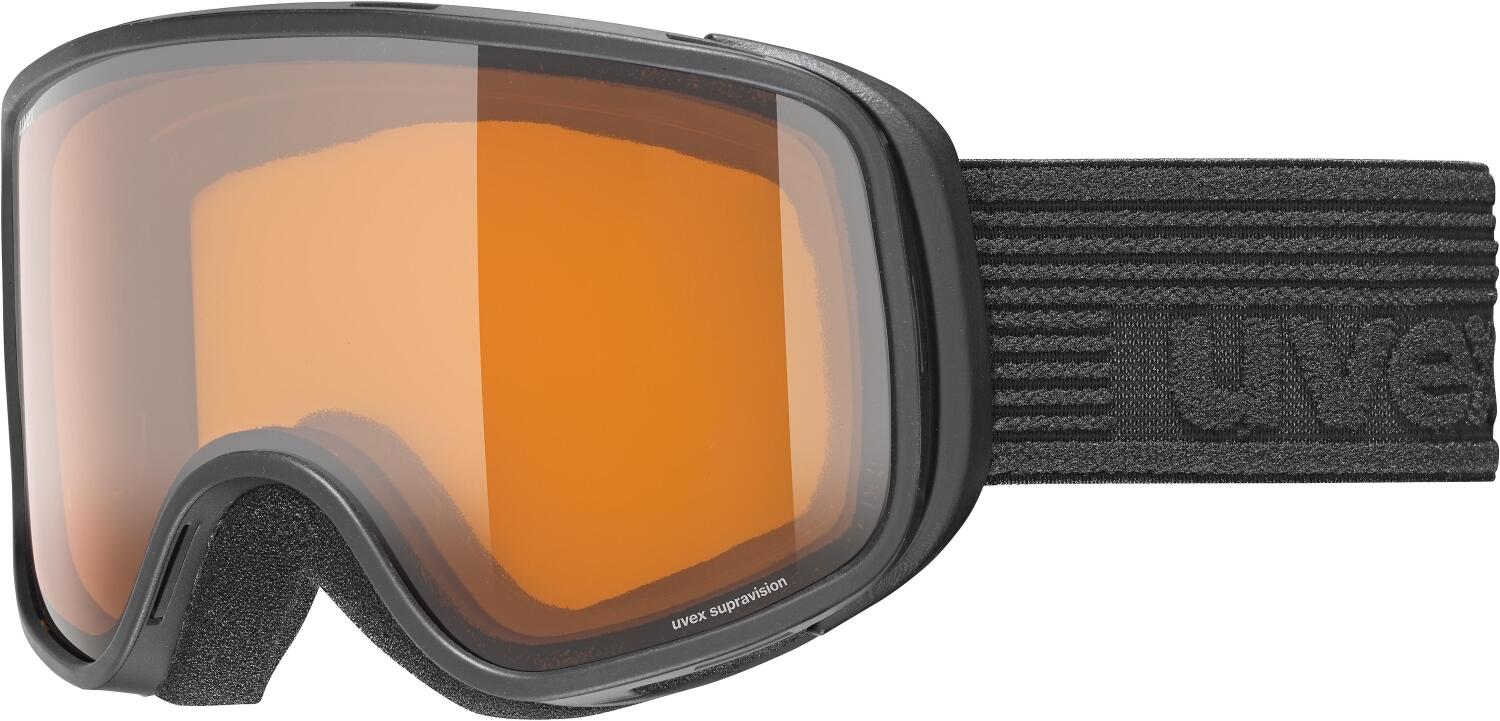 uvex Scribble Lasergold Kinderskibrille (2130 black, lasergold clear (S2)) von uvex