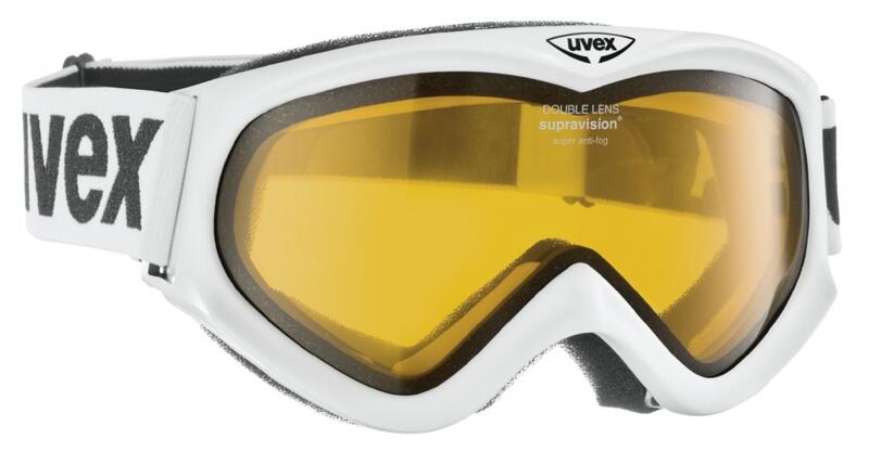 uvex Skibrille F1 (0129 white, lasergold lite/clear (S1)) von uvex