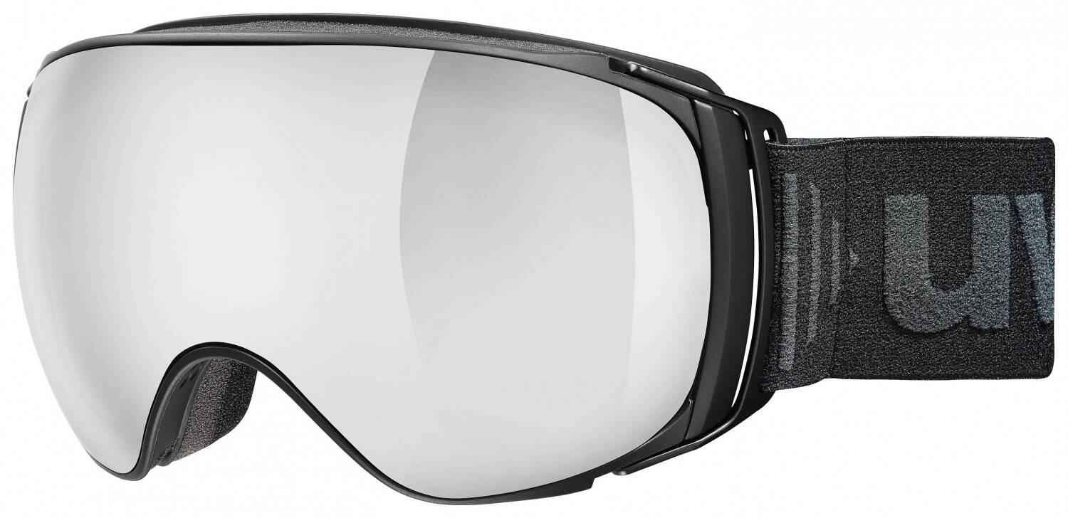 uvex Sportiv Full Mirror Skibrille (2030 black, mirror silver/clear (S2)) von uvex
