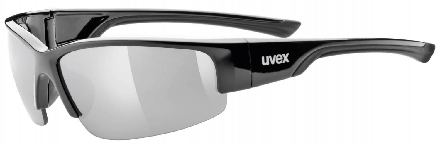 uvex Sportstyle 215 Sportbrille (2216 black, litemirror silver (S3)) von uvex