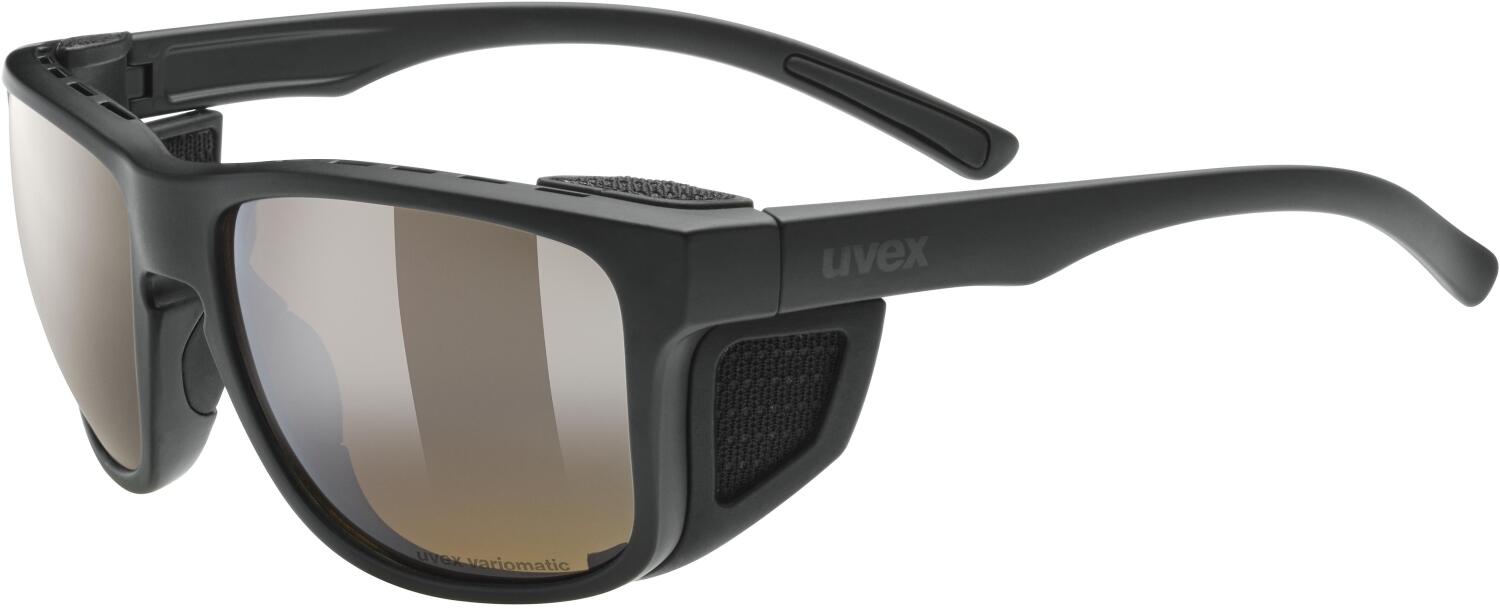 uvex Sportstyle 312 VPX Sportbrille (2261 black matt, polavision brown (S2-4)) von uvex