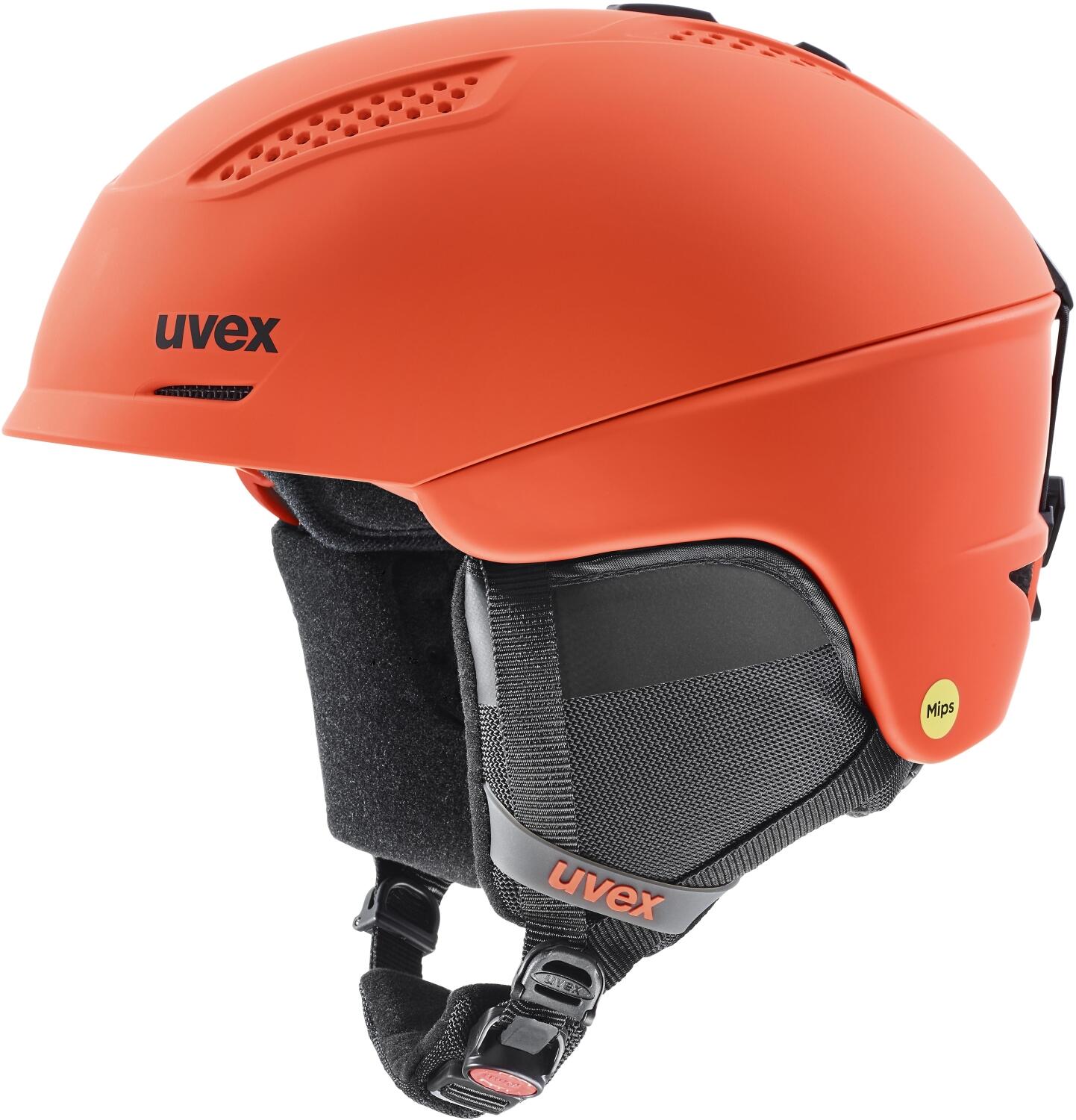 uvex Ultra Mips Skihelm (51-55 cm, 40 fierce/red matt) von uvex