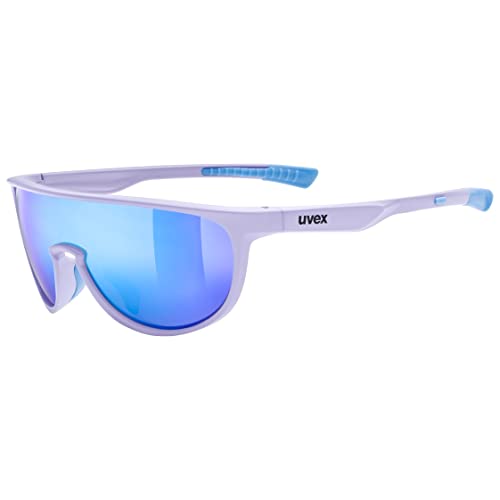 uvex Unisex Kinder, sportstyle 515 Sportbrille, lavender matt/mirror blue, one size von Uvex