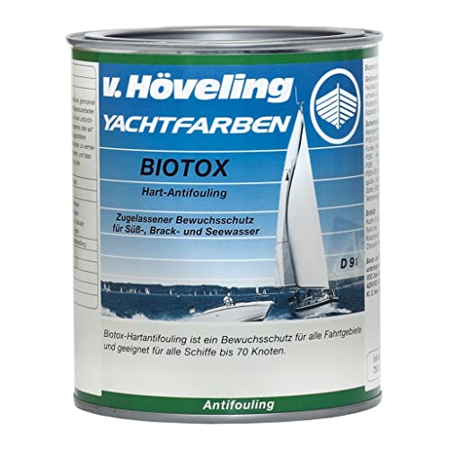 V. HÖVELING Yachtfarben D91 Biotox Hart Antifouling, blau 2,5 l von v. Höveling YACHTFARBEN seit 1879