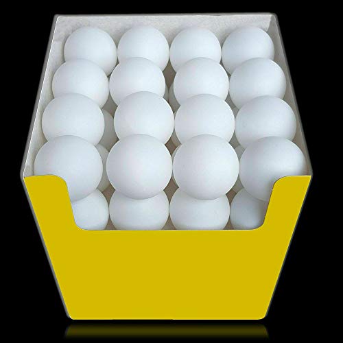 vabiono® Tischtennis Bälle Tischtennisbälle 21 Stück Trainings-Ball PingPong weiß Ø 40+ mm 3*** von vabiono