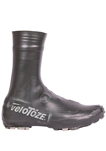 VeloToze Strong Überzug Hohe Schuhe Latex-vtt Unisex, Schwarz, L - 43/46 von veloToze