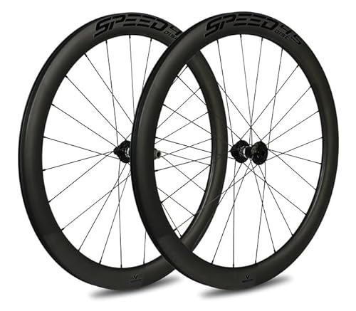 Veltec Unisex – Erwachsene Laufradsatz Speed 4.5 21mm SR Disc Shimano, schwarz/schwarz, 622-21 von veltec