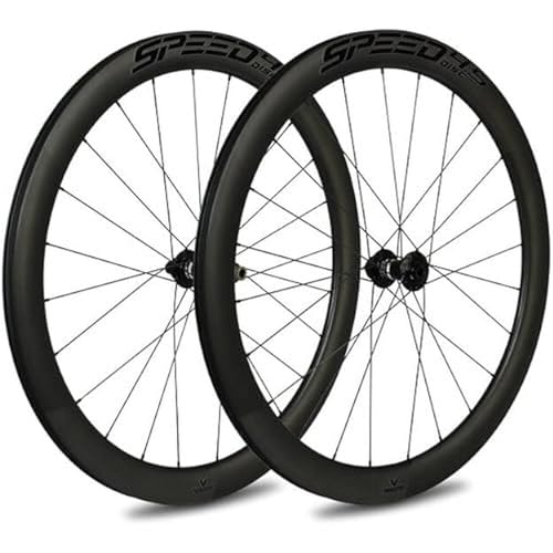Veltec Unisex – Erwachsene Laufradsatz Speed 4.5 21mm SR Disc Shimano, schwarz/schwarz, 622-21 von veltec