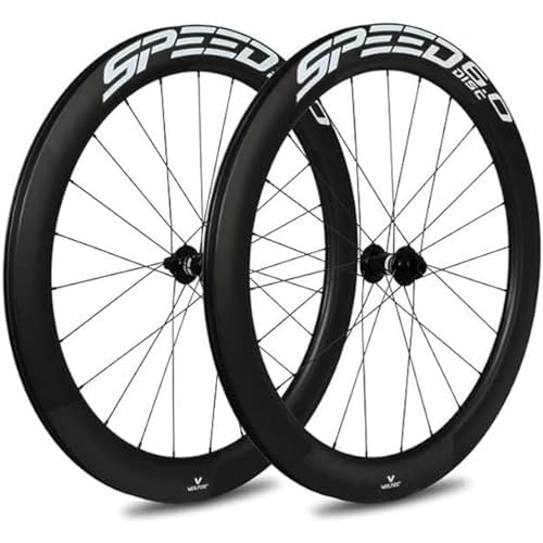 Veltec Unisex – Erwachsene Laufradsatz Speed 6.0 21mm SR Disc XDR QR, schwarz/weiß, 622-21 von veltec