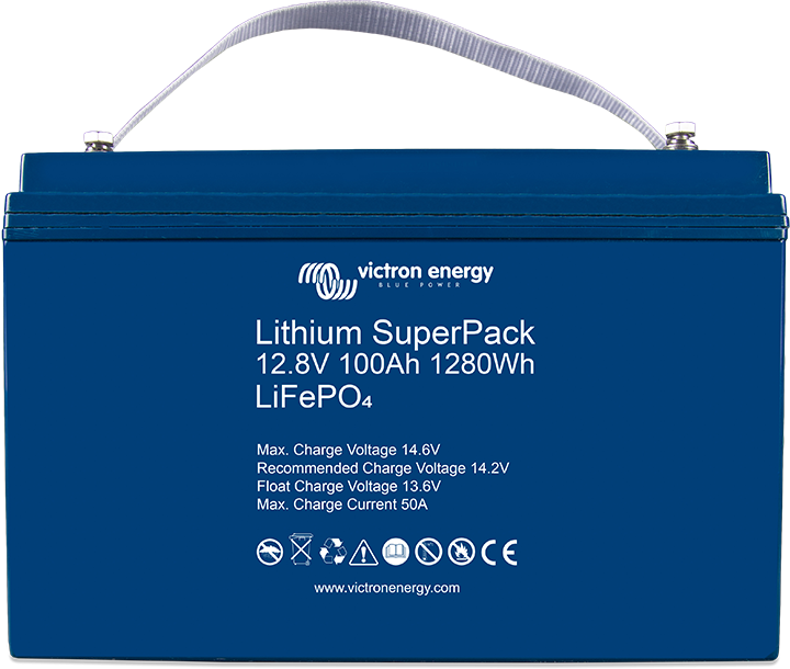 Victron Energy Lithium SuperPack 12,8V/100Ah High Current von victron energy