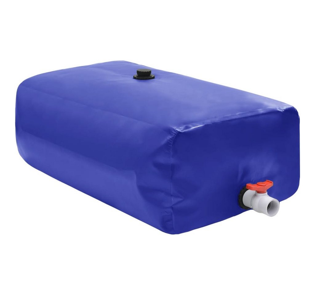 vidaXL Bewässerungssystem Wassertank mit Wasserhahn Faltbar 670 L PVC, (1-tlg) von vidaXL
