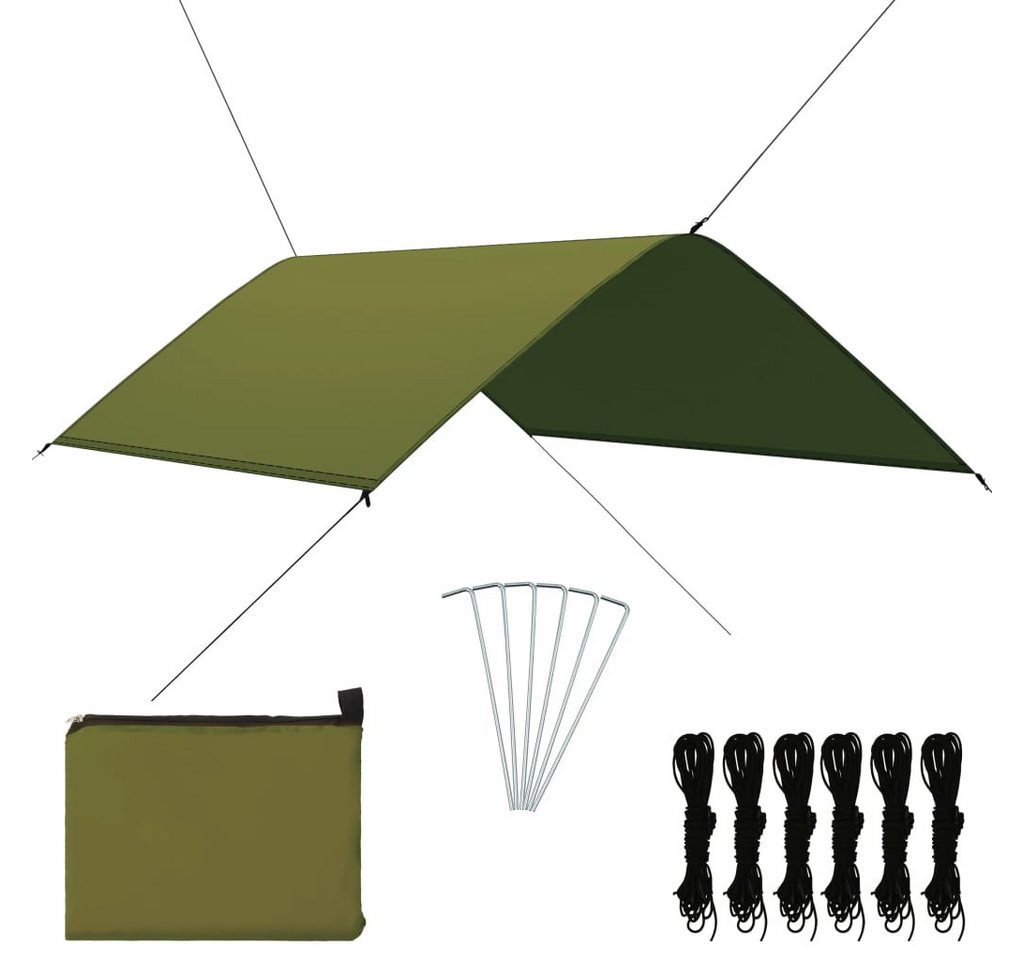 vidaXL Tarp-Zelt Outdoor-Tarp 3x2 m Grün, (1 tlg) von vidaXL