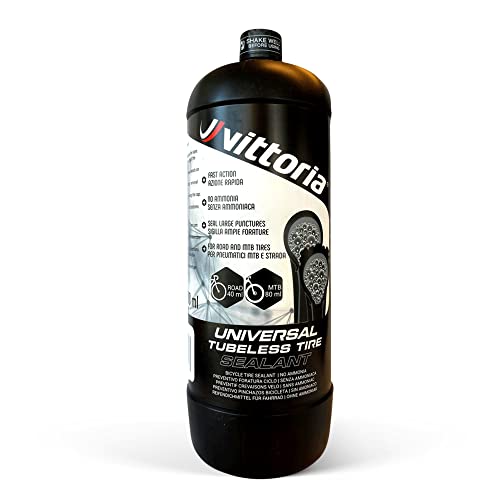 SHIMANO Unisex-Adult Vittoria Latex Sealant Radsportzubehör, Mehrfarbig, one Size von vittoria