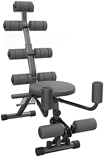 Bauchmuskeltrainer, Multifunktions-Fitnessgerät, mehrere Sportmodi, drehbarer Sitz, verstellbares Lazy Supine Board, Trittmaschine, geeignet für den Heim-Fitnessbereich von vkeid
