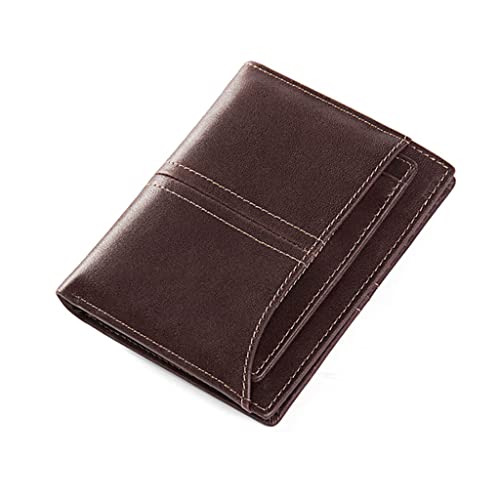 vkeid Herren-Geldbörse, kurzer Stil, Herren-Jugend-Kartentasche, Portemonnaie, Stück, Leder-Geldbörse, tragbare Tasche von vkeid