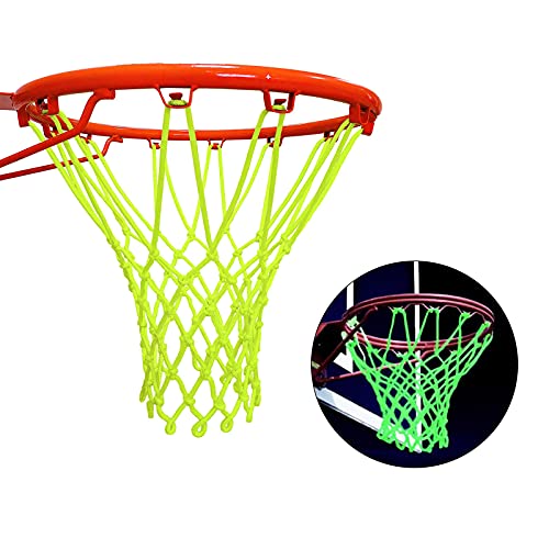 wangjiangda Leuchtendes Basketball Netze, Fluoreszierendes Basketball Netze, Outdoor Basketball Netze für Erwachsene von wangjiangda