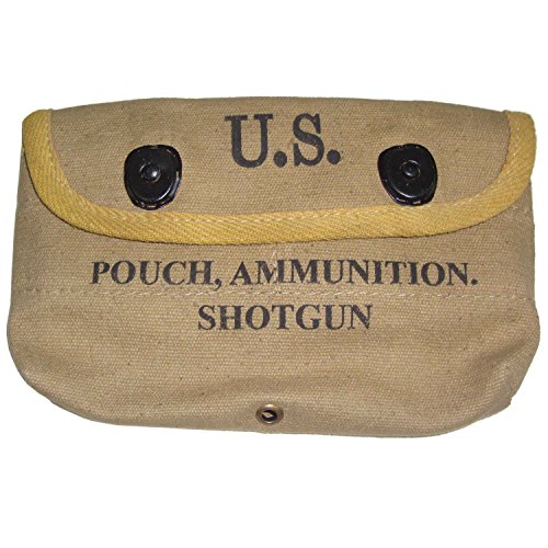 warreplica US WWII 12GA Khaki Shotgun Shell Pouch von warreplica