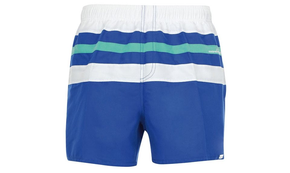 wavebreaker Badeshorts Badeshort blau/weiss/türkis von wavebreaker