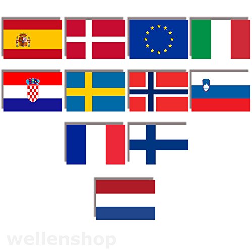 wellenshop Flagge Finnland 50 x 75 cm von wellenshop