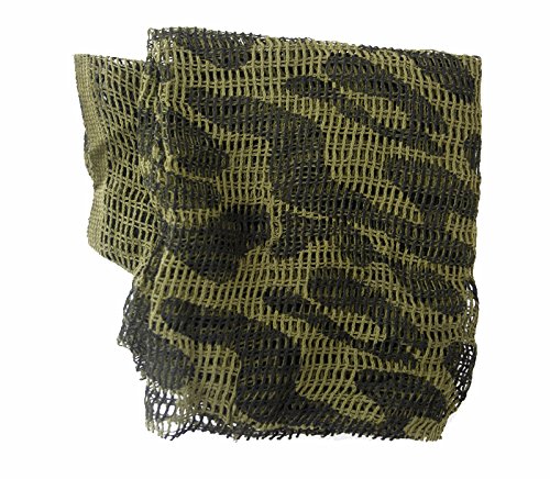 wildlifephotographyshop Netz aus grobgewebtem Baumwollstoff, Camouflage, 100 cm x 100 cm von wildlifephotographyshop